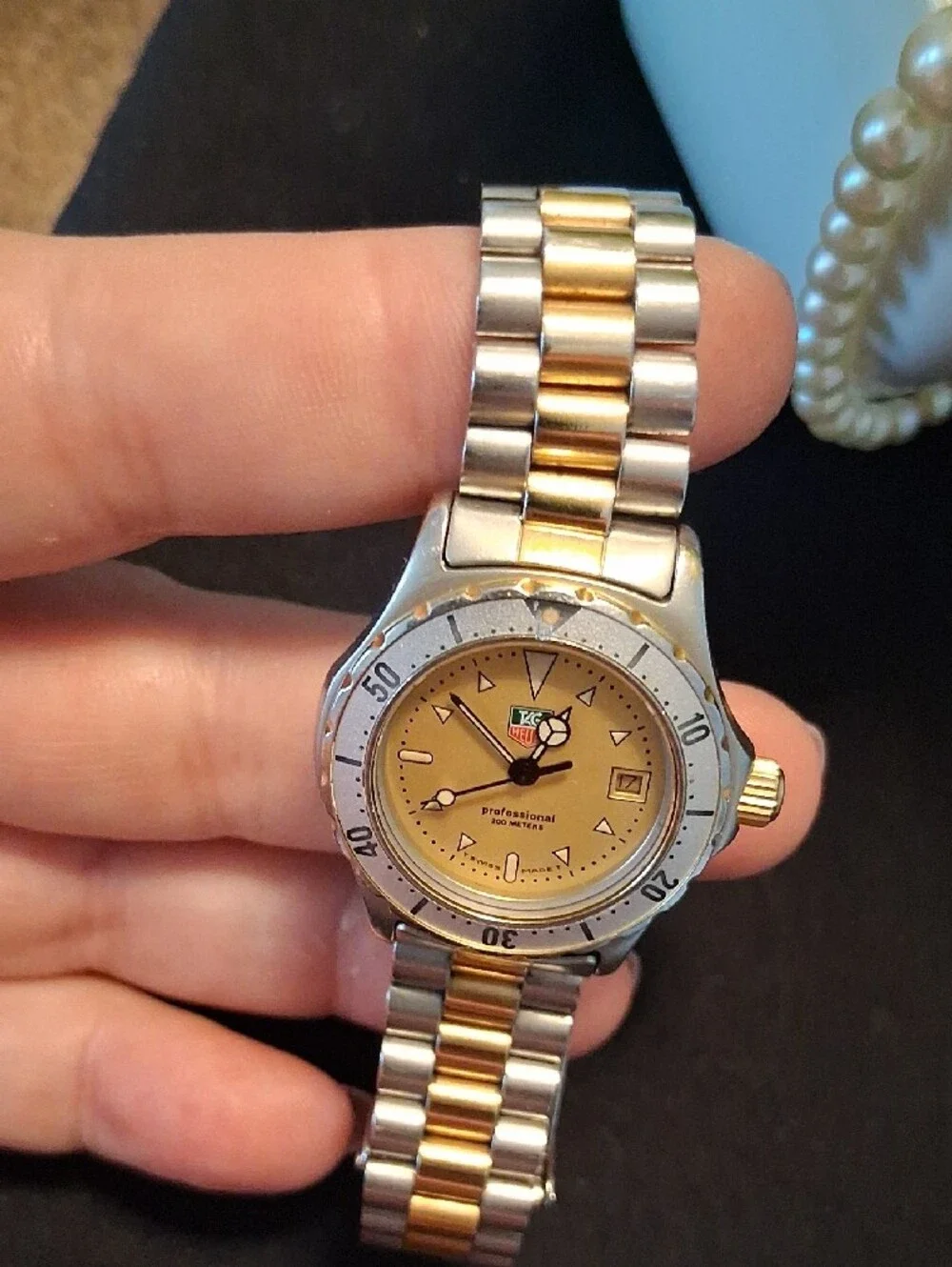 TAG Heuer 2000 Series Professional Two Tone Watch 200m